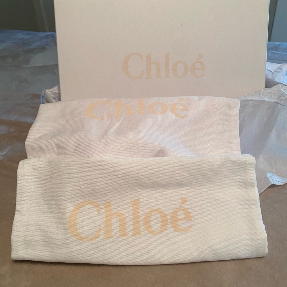 Chloé Shoe Storage Box With White Dust Bags